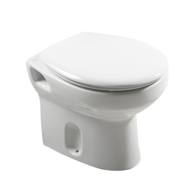 Roca Laura Back To Wall Pan with Soft-Close Seat Large Image
