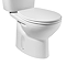 Roca Laura Close Coupled Eco Toilet Pan