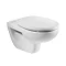 Roca Laura Wall Hung Pan with Soft-Close Seat Large Image