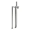 Roca Loft Chrome Floorstanding Bath Shower Mixer with Standpipes & Kit - 5A2743C00 Large Image