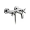 Roca Loft Chrome Wall Mounted Bath Shower Mixer & Kit - 5A0143C00 Profile Large Image