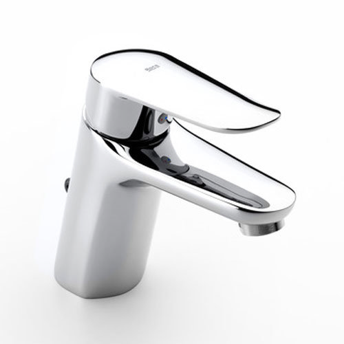 Roca Logica-N Chrome Basin Mixer excluding Waste - 5A3127C00 Large Image