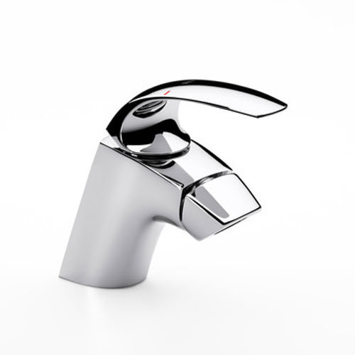 Roca M2-N Chrome Bidet Mixer with Pop-up Waste - 5A6068C00 Large Image