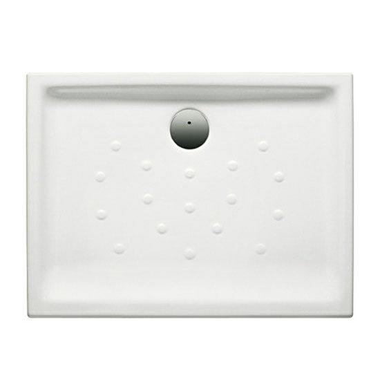 Roca Malta Superslim Ceramic Shower Tray (1200 x 750mm) - 373505000 Large Image