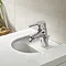 Roca Malva Bidet Mixer with Pop-up Waste - A5A603BC00  Profile Large Image