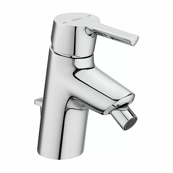 Roca Malva Bidet Mixer with Pop-up Waste - A5A603BC00 Large Image