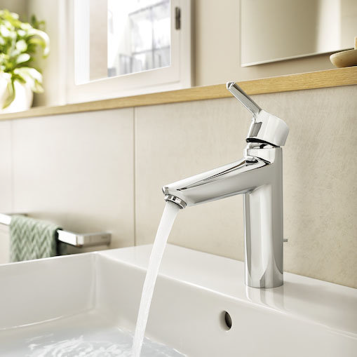 Roca Malva Cold Start Mono Basin Mixer + Waste - A5A303BC0R Feature Large Image