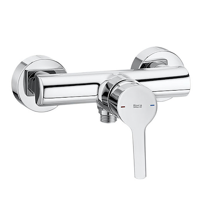 Roca Malva Wall Mounted Shower Mixer - A5A213BC00 Large Image