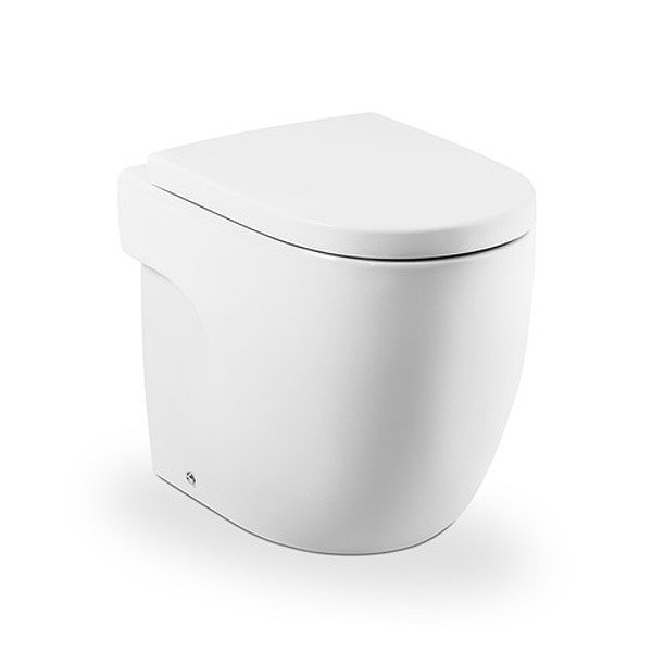 Roca - Meridian-N Back to Wall WC Pan and Soft Close Seat Large Image