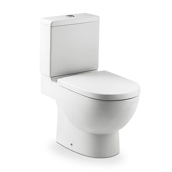 Roca - Meridian-N Close Coupled Toilet with Soft Close Seat Large Image