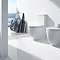 Roca Meridian-N Compact BTW Close Coupled Toilet with Soft-Close Seat Feature Large Image