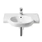 Roca Meridian-N Wall-hung 1TH Basin with Integrated shelf Large Image