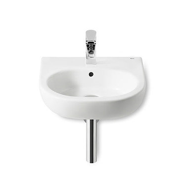 Roca Meridian-N Wall-hung 1TH Basin Profile Large Image