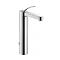 Roca Moai Chrome Extended Basin Mixer Tap with Pop-up Waste - 5A3446C00 Large Image