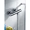 Roca Moai Chrome Wall Mounted Thermostatic Shower Mixer & Kit - 5A1346C00 Standard Large Image