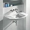 Roca Mohave Wall-hung Basin with Integrated shelf Profile Large Image