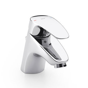 Roca Monodin-N Chrome Basin Mixer Tap with Pop-up Waste - 5A3007C00 Profile Large Image
