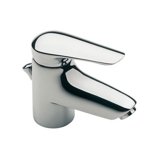 Roca Monojet-N Chrome Basin Mixer Tap with Pop-up Waste - 5A3039C00 Large Image