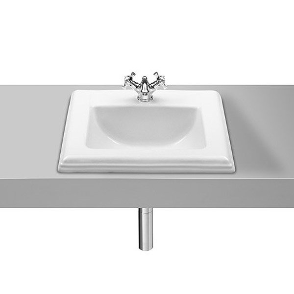 Roca New Classical 580 x 475mm In countertop 1TH Basin - 327495000 Large Image