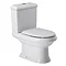 Roca New Classical Close Coupled Toilet with Soft-Closing Toilet Large Image