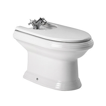 Roca New Classical Floor-standing Bidet with Cover Profile Large Image