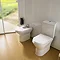 Roca Nexo Close Coupled Toilet with Soft-Close Seat Feature Large Image