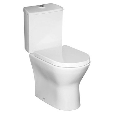 Roca Nexo Close Coupled Toilet with Soft-Close Seat Feature Large Image