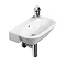 Roca Nexo Compact 405 x 275mm Wall-hung 1TH Basin - 327645000 Profile Large Image