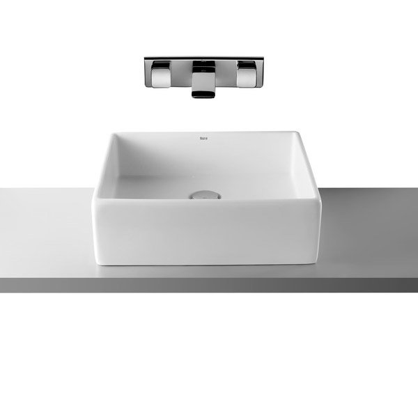 Roca Sofia 465 x 415mm Over countertop Basin 0TH - 327720000 Large Image