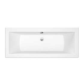 Roca The Gap 1700 x 700mm 0TH Double Ended Bath Large Image