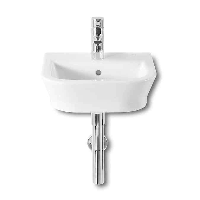 Roca The Gap 400 x 320mm 1TH Compact Wall Hung Basin - 327478000 Large Image