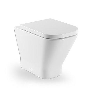 Roca - The Gap Back to wall WC pan with soft-close seat Profile Large Image