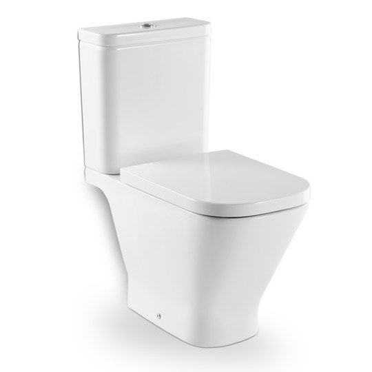 Roca - The Gap Close Coupled Toilet with Soft-Close Seat Large Image