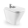 Roca - The Gap Floor-standing back to wall bidet with soft-close cover Large Image