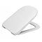 Roca The Gap Rimless Close Coupled Toilet + Slim Soft Close Seat In Bathroom Large Image