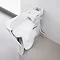 Roca The Gap Rimless Close Coupled Toilet + Slim Soft Close Seat Feature Large Image