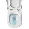 Roca The Gap Rimless Wall Hung Toilet + Compact Soft Close Seat  Profile Large Image