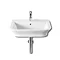 Roca - The Gap W550 x D470mm wall hung basin - 1 tap hole - 327475000 Large Image