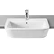 Roca - The Gap W560 x D420 semi recessed basin - 1 tap hole - 32747S000 Large Image