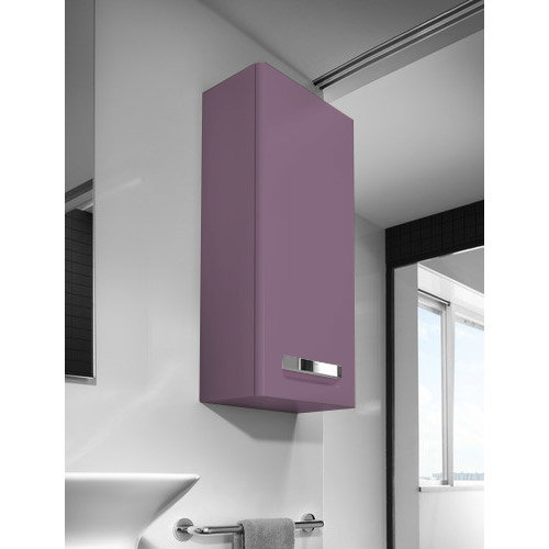 Roca - The Gap Wall Hung Column Unit W344 x D200mm - Matt Grape Profile Large Image