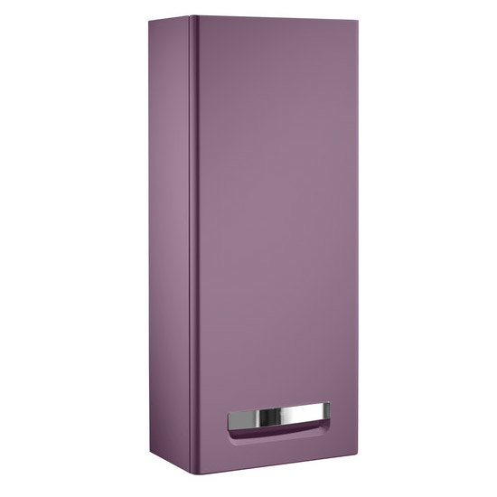 Roca - The Gap Wall Hung Column Unit W344 x D200mm - Matt Grape Large Image