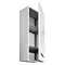 Roca - The Gap Wall Hung Column Unit W344 x D200mm - Matt White Profile Large Image