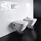 Roca - The Gap Wall hung WC pan with soft-close seat Feature Large Image