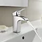 Roca Thesis Chrome Basin Mixer with Pop-up Waste - 5A3050C00 Profile Large Image