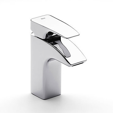 Roca Thesis Chrome Basin Mixer with Pop-up Waste - 5A3050C00 Profile Large Image