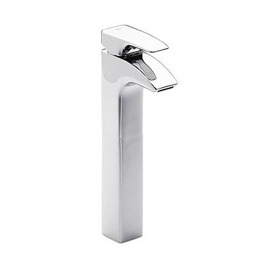 Roca Thesis Chrome Extended Basin Mixer with Pop-up Waste - 5A3450C00 Profile Large Image