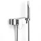 Roca Thesis Chrome Wall Mounted Shower Mixer & Kit - 5A2050C00 Large Image