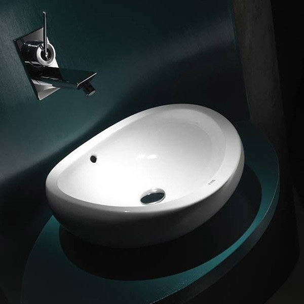 Roca Urbi 1 450mm Over countertop Basin 0TH - 327225000 Profile Large Image