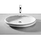 Roca Urbi 5 650 x 400mm Over countertop Basin 0TH - 327229000 Large Image