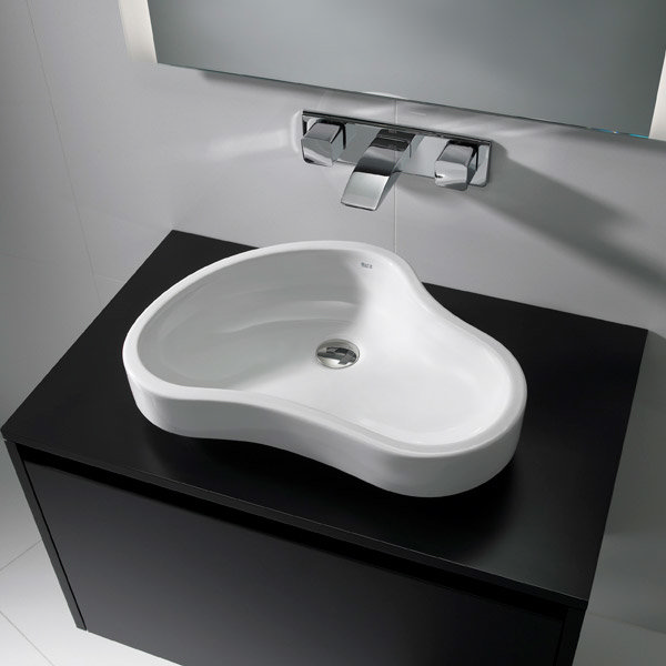 Roca - Urbi 8 W550 x D400mm Countertop basin - 32722A000 Feature Large Image